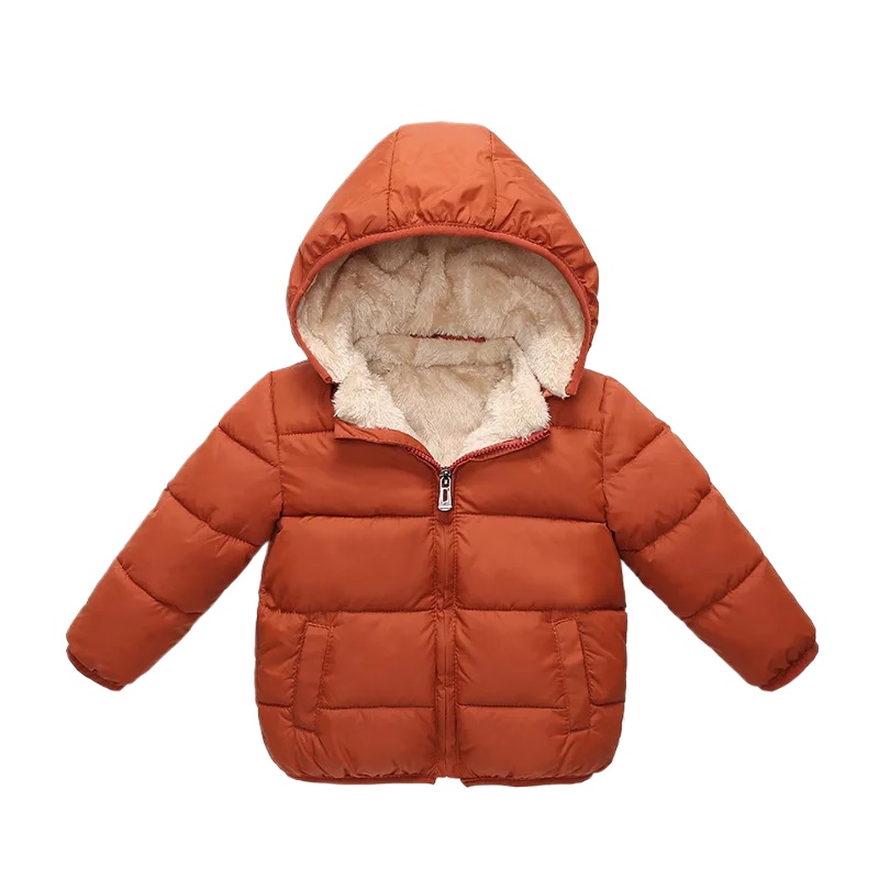 Toddler Boy Winter Fleece Jacket - Новая зимняя детская толстая куртка 2026
