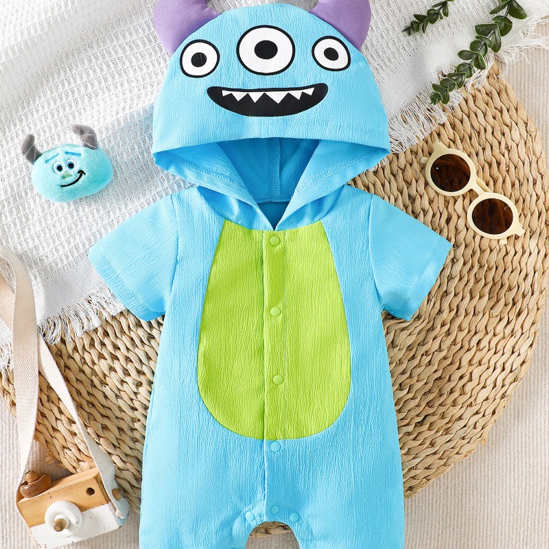 Детский летний комбинезон-ромп – обзор и цена Cotton Baby Onesies Zipper