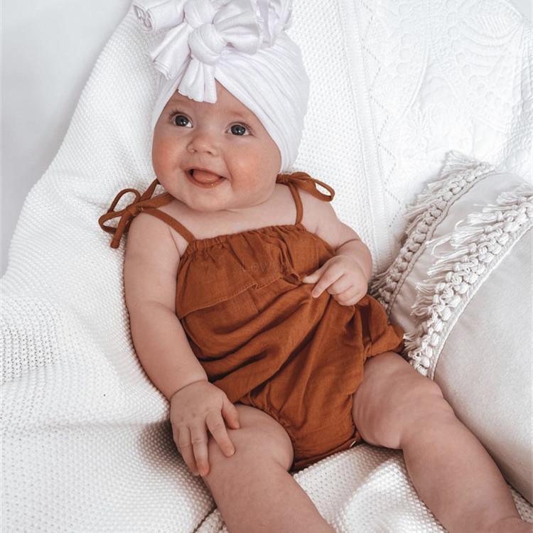 Детский комбинезон из хлопка и – обзор и цена Baby Summer Linen Sleeveless Jumpsuit