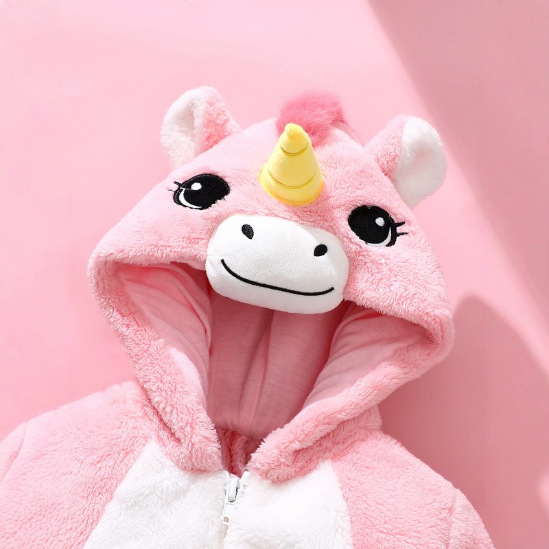 Розовый комбинезон-ромпер для  – обзор и цена Cotton Baby Onesies Zipper