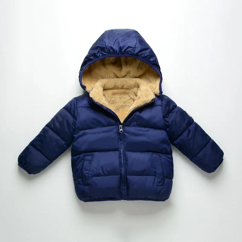Новая зимняя детская толстая к – обзор и цена Toddler Boy Winter Fleece Jacket