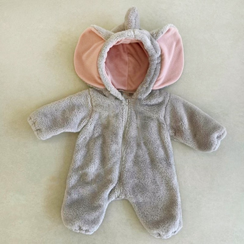 Очаровательный комбинезон-слон – обзор и цена Cotton Baby Onesies Zipper