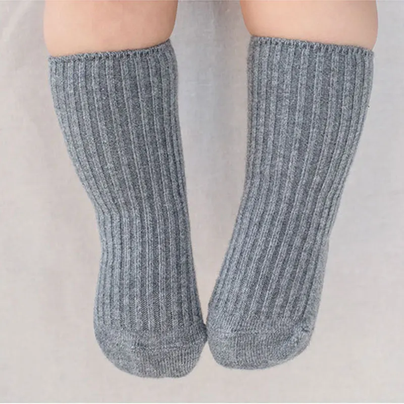 Осенне-зимние однотонные белые – обзор и цена Unisex Baby Socks Non Slip