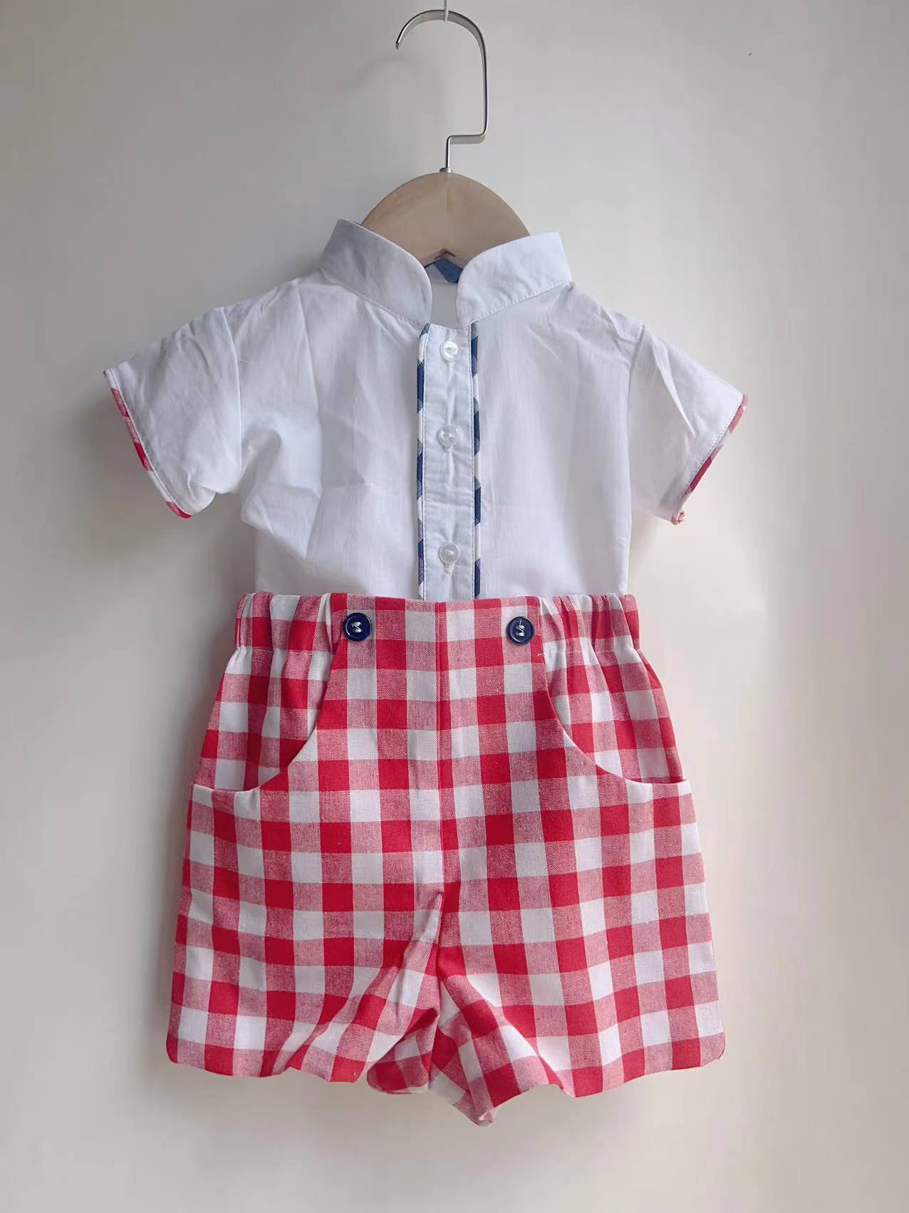 Комплект детской одежды в клет – обзор и цена Baby Boy Suit Set Baptism