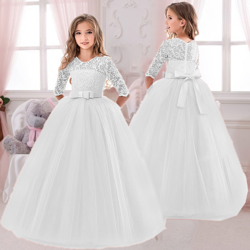 Кружевное платье принцессы с в – обзор и цена Toddler Girl Tulle Party Dress